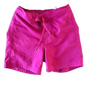 UV Skinz Kids Girls Swim Shorts Hot Pink Board Shorts Sun Logo Size 8‎